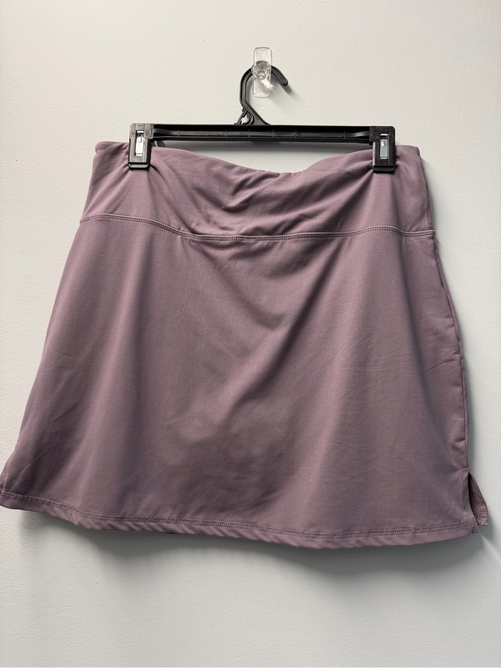 Lavender Active Skort with Built-In Shorts - Picture 2 of 9